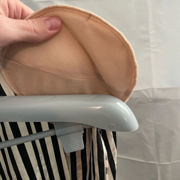 Vintage white and black striped floral 100% silk jacket/cardigan size 10 - Picture 6 of 12